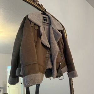 Zara Teddy Jacket